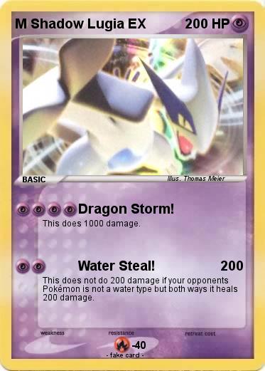 Pokemon M Shadow Lugia EX