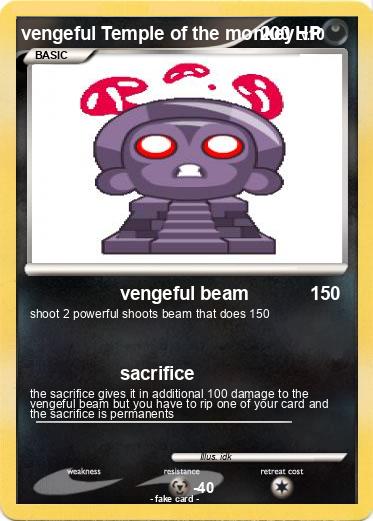 Pokemon vengeful Temple of the monkey