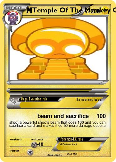 Pokemon Temple Of The Monkey God