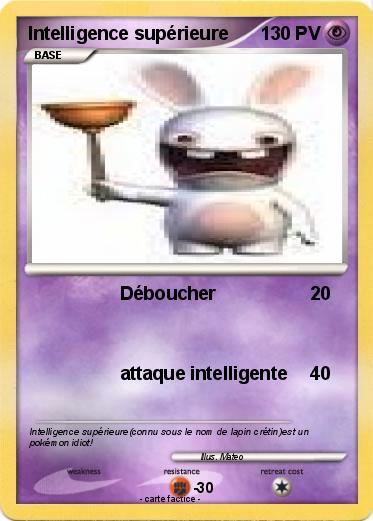 Pokemon Intelligence supérieure