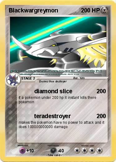 Pokemon Blackwargreymon
