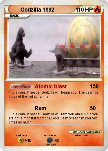 Pokemon Godzilla 1992