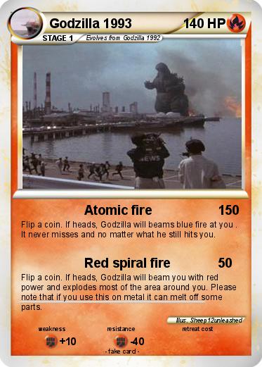 Pokemon Godzilla 1993