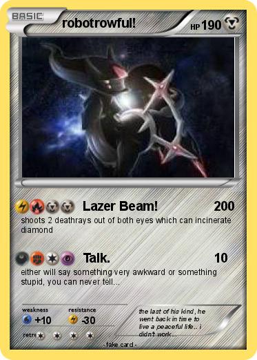 Pokemon robotrowful!