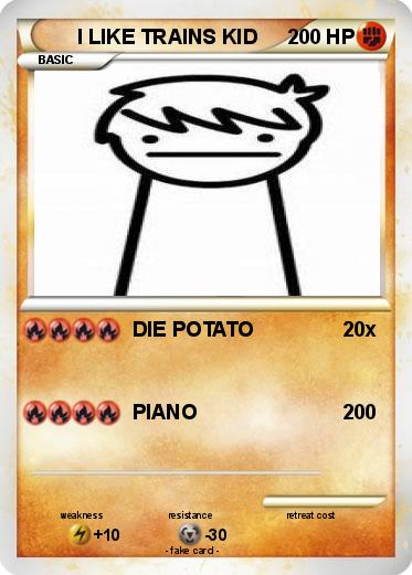 Pokemon I LIKE TRAINS KID