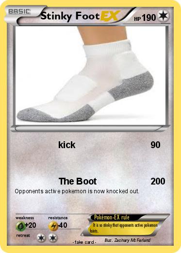 Pokemon Stinky Foot