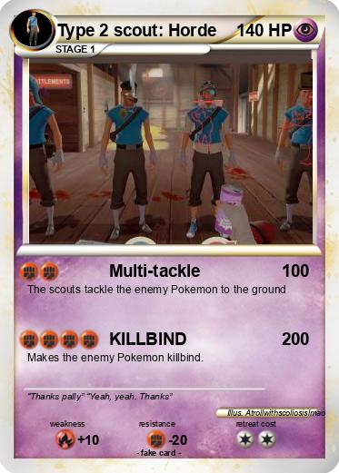 Pokemon Type 2 scout: Horde