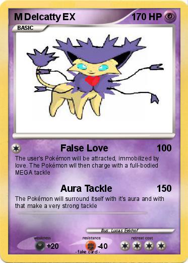 Pokemon M Delcatty EX