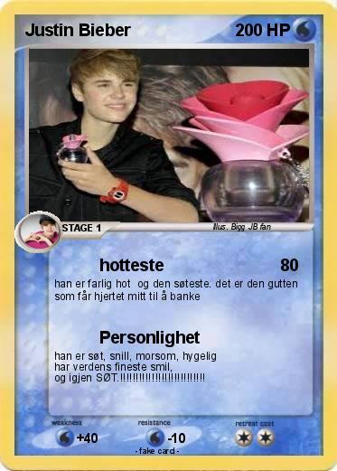 Pokemon Justin Bieber