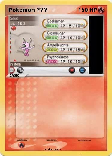 Pokemon Pokemon ???