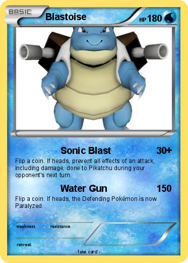 Pokemon Blastoise