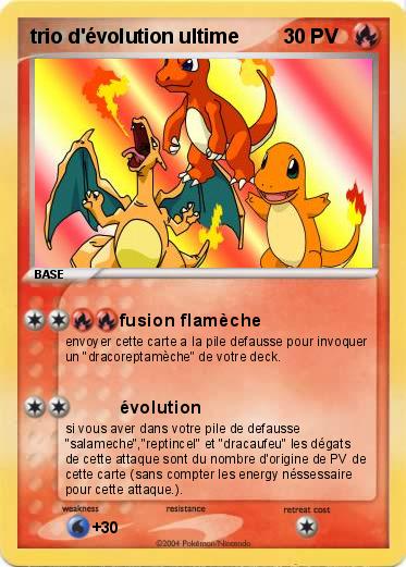 Pokemon trio d'évolution ultime