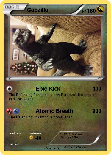 Pokemon Godzilla