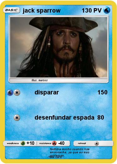 Pokemon jack sparrow