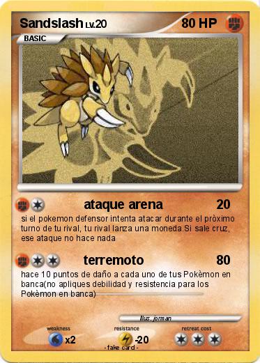 Pokemon Sandslash