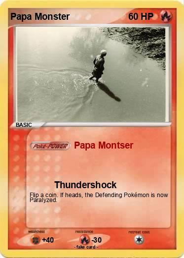 Pokemon Papa Monster