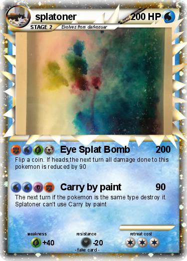 Pokemon splatoner