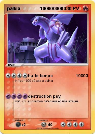 Pokemon palkia               1000000000