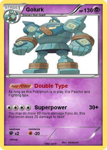 Pokemon Golurk