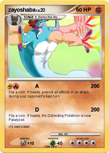 Pokemon zayoshaba