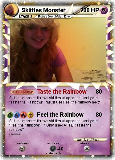 Pokemon Skittles Monster