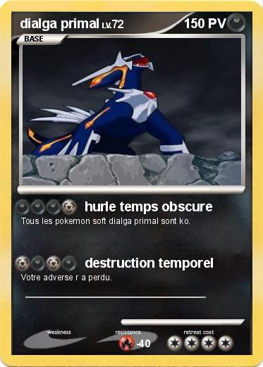 Pokemon dialga primal