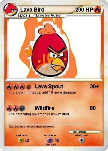 Pokemon Lava Bird