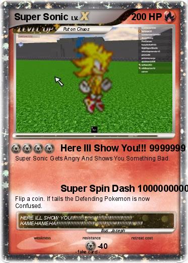 Pokemon Super Sonic