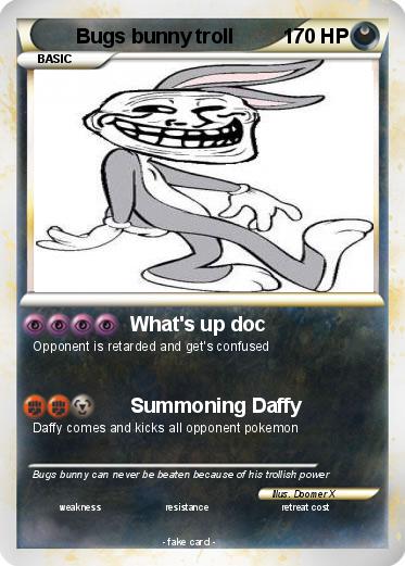 Pokemon Bugs bunny troll