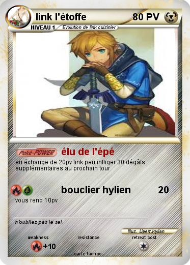 Pokemon link l'étoffe