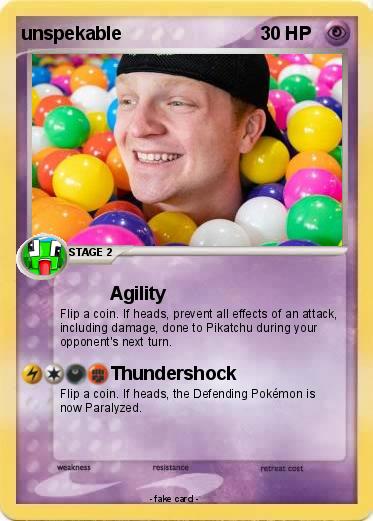 Pokemon unspekable
