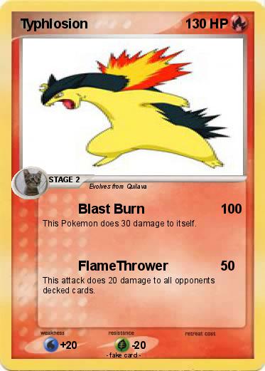 Pokemon Typhlosion