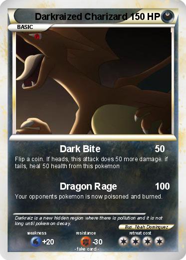 Pokemon Darkraized Charizard