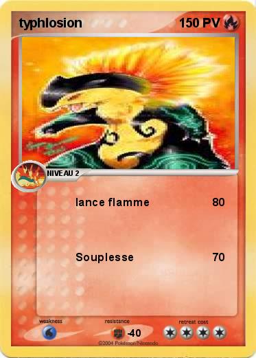 Pokemon typhlosion 