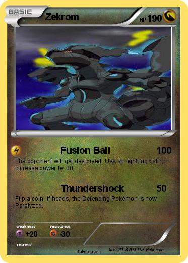 Pokemon Zekrom