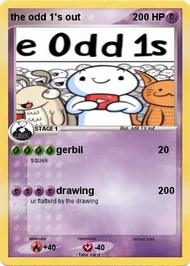 Pokemon the odd 1's out