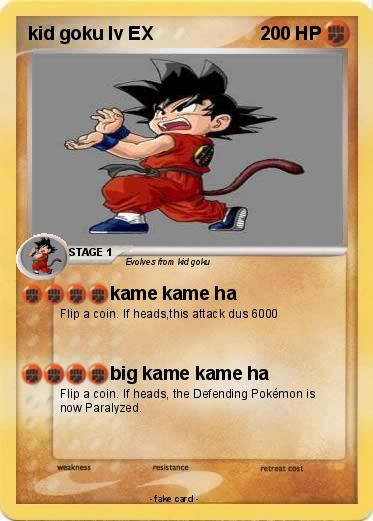 Pokemon kid goku lv EX