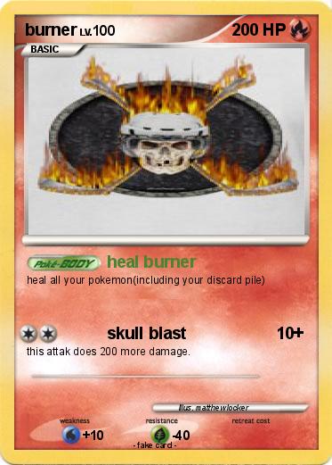Pokemon burner