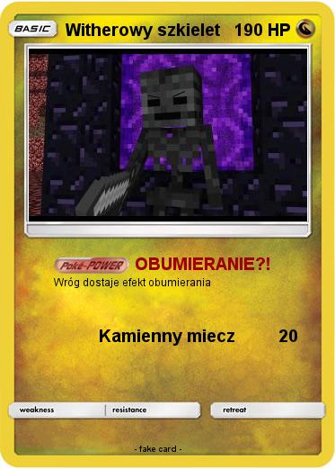 Pokemon Witherowy szkielet