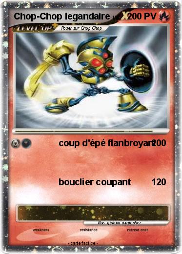 Pokemon Chop-Chop legandaire