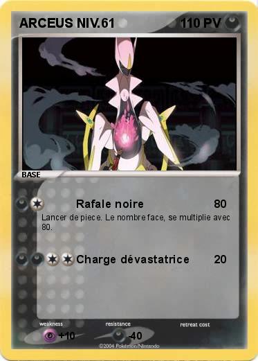 Pokemon ARCEUS NIV.61