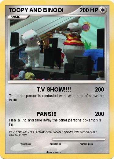 Pokemon TOOPY AND BINOO!