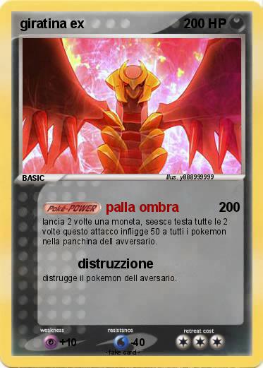 Pokemon giratina ex