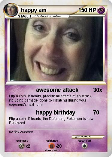 Pokemon happy am