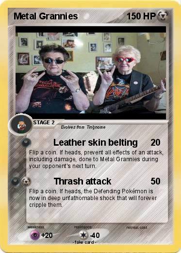 Pokemon Metal Grannies