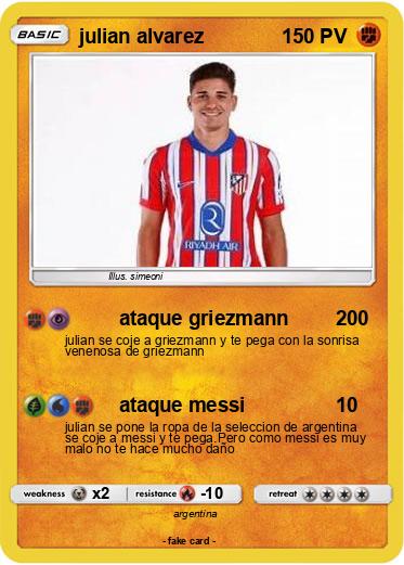 Pokemon julian alvarez