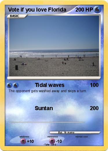 Pokemon Vote if you love Florida