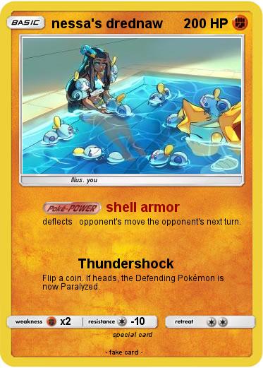 Pokemon nessa's drednaw