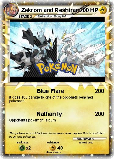 Pokemon Zekrom and Reshiram