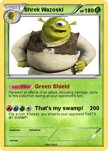 Pokemon Shrek Wazoski